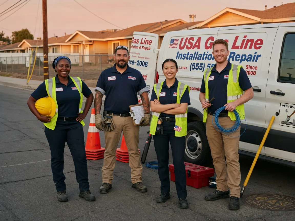 Gas Line Installation company in Robesonia, PA